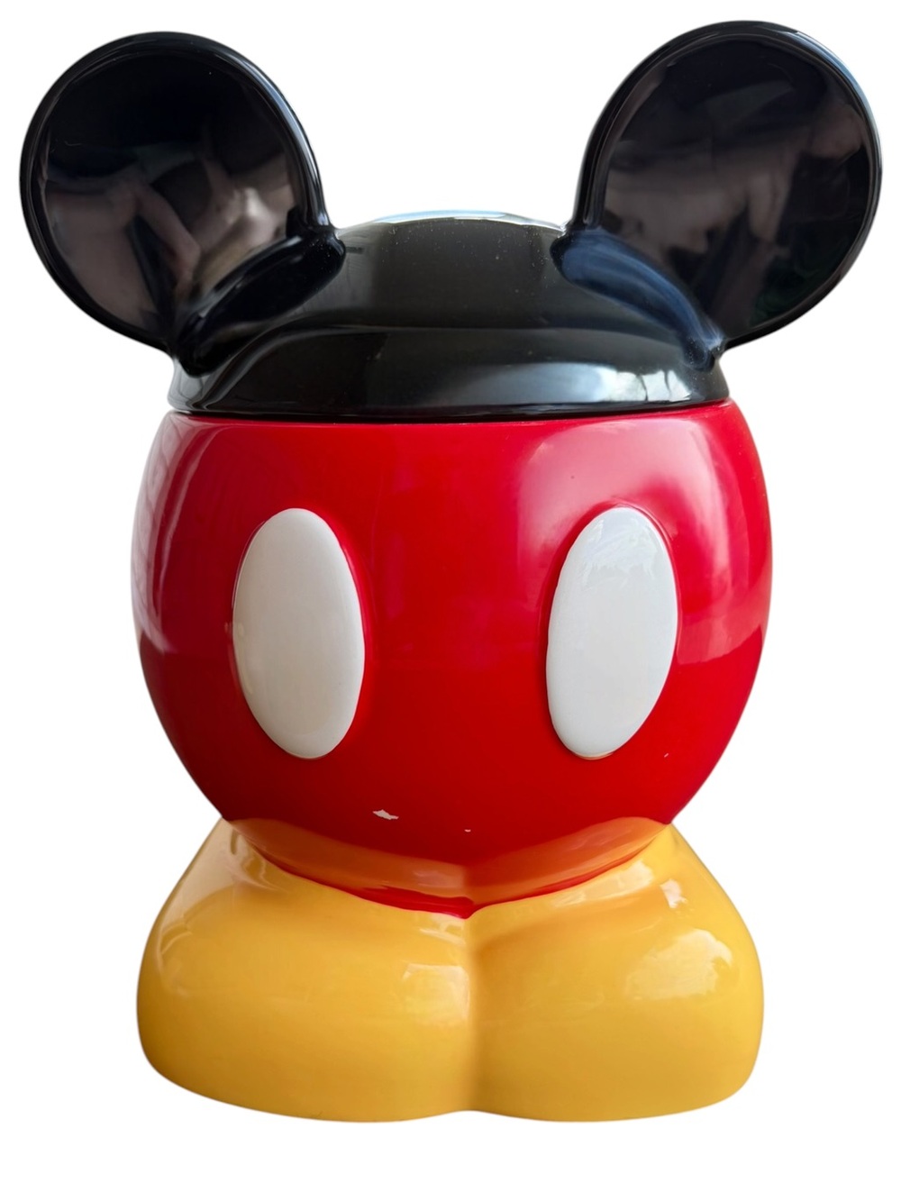 Disney Mickey Mouse Icon Ceramic Cookie Jar